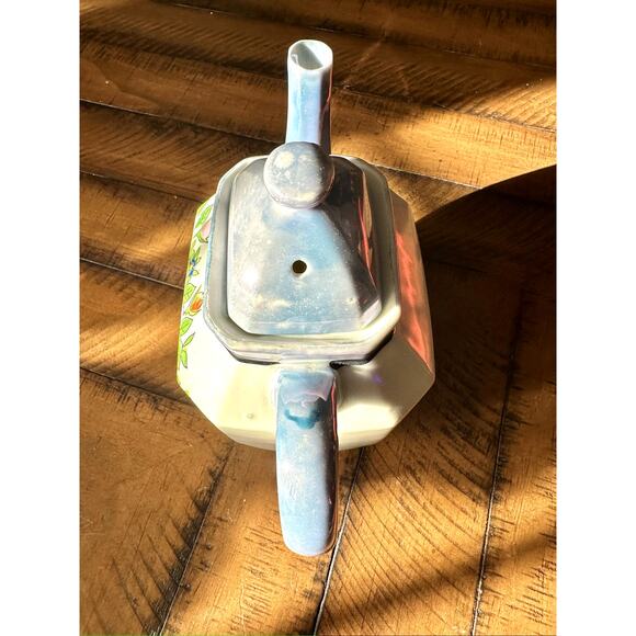 Floral Lusterware Tea Pot Made In Japan - Picture 2 of 6